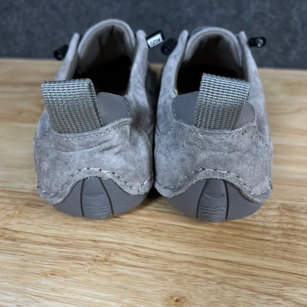 Dbeck Amundsen Grey Suede Handcrafted Casual Outdoor Walking Shoes Size 36